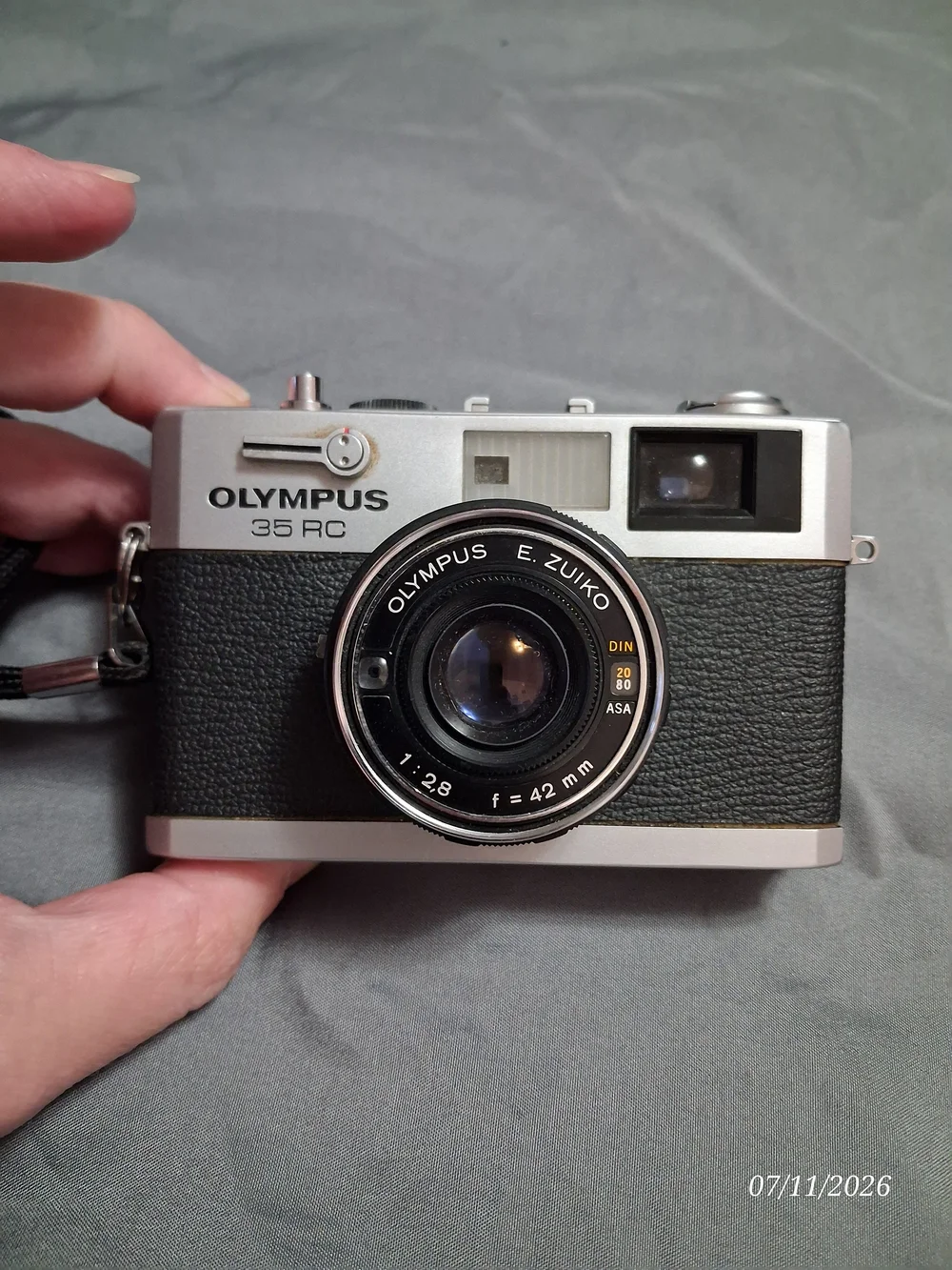 Olympus 35 RC Vintage 35mm Rangefinder Film Camera - Made in Japan